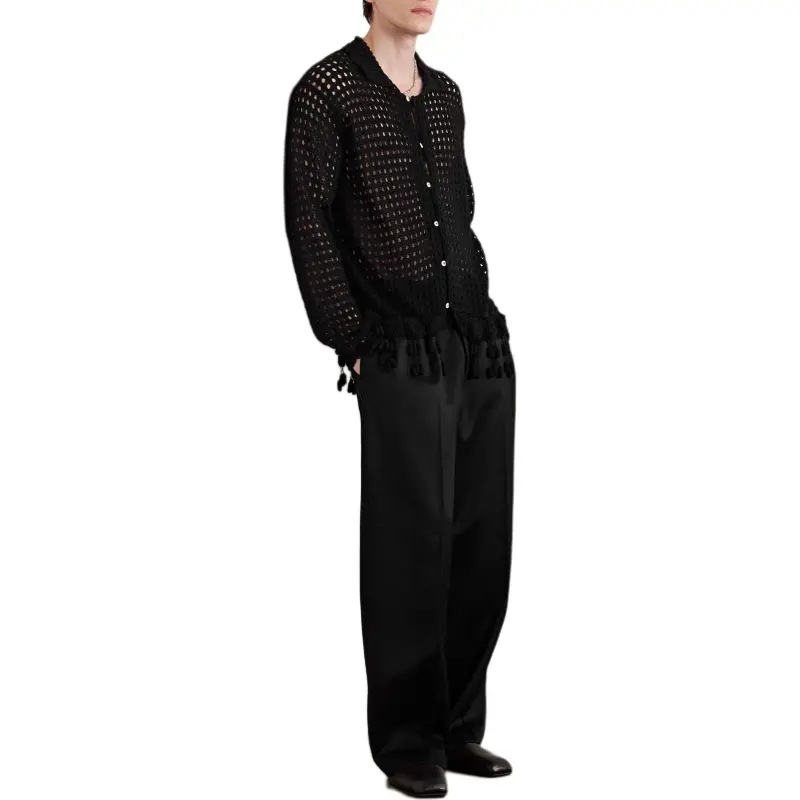 BODE Shirts Men Black-2
