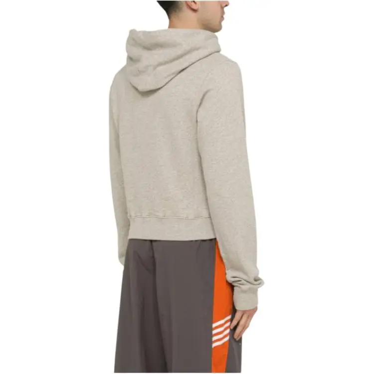 Martine Rose Logo appliqué Cotton Hoodie-1