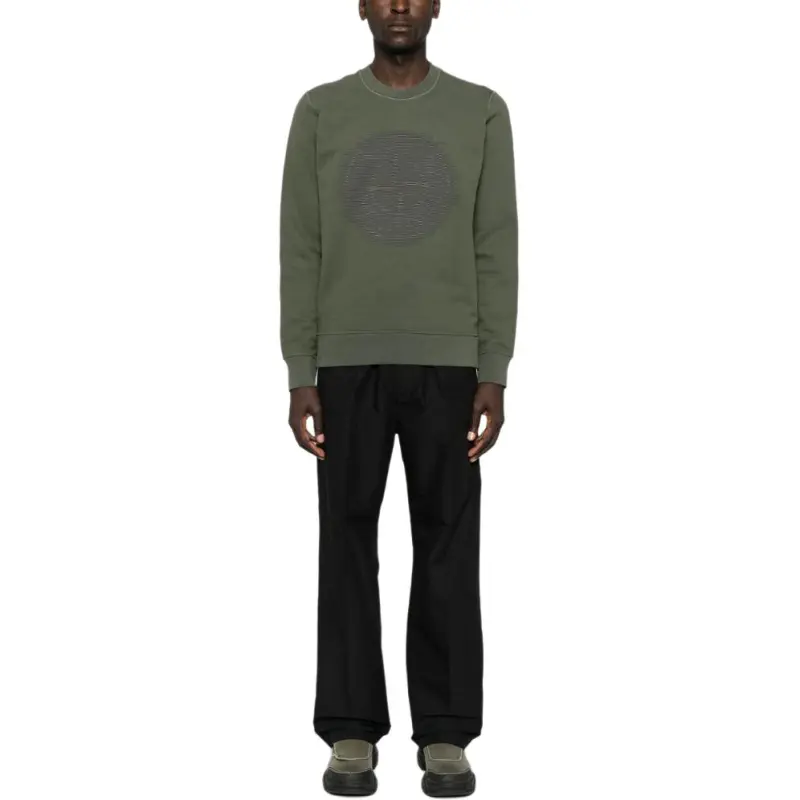 STONE ISLAND Organic cotton Jersey Sweatshirt-1