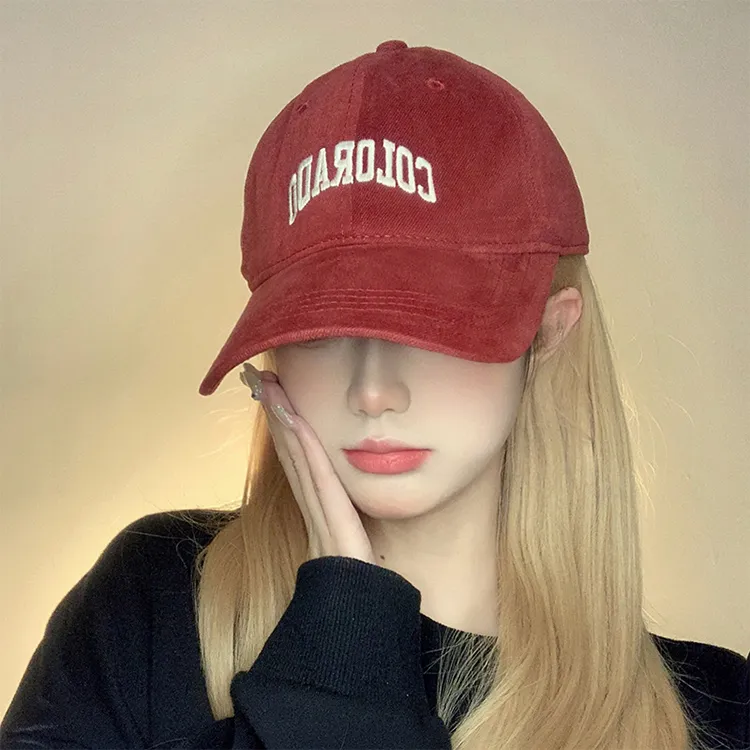 Ai Jiawei Cotton Baseball Caps Unisex Multicolor-11