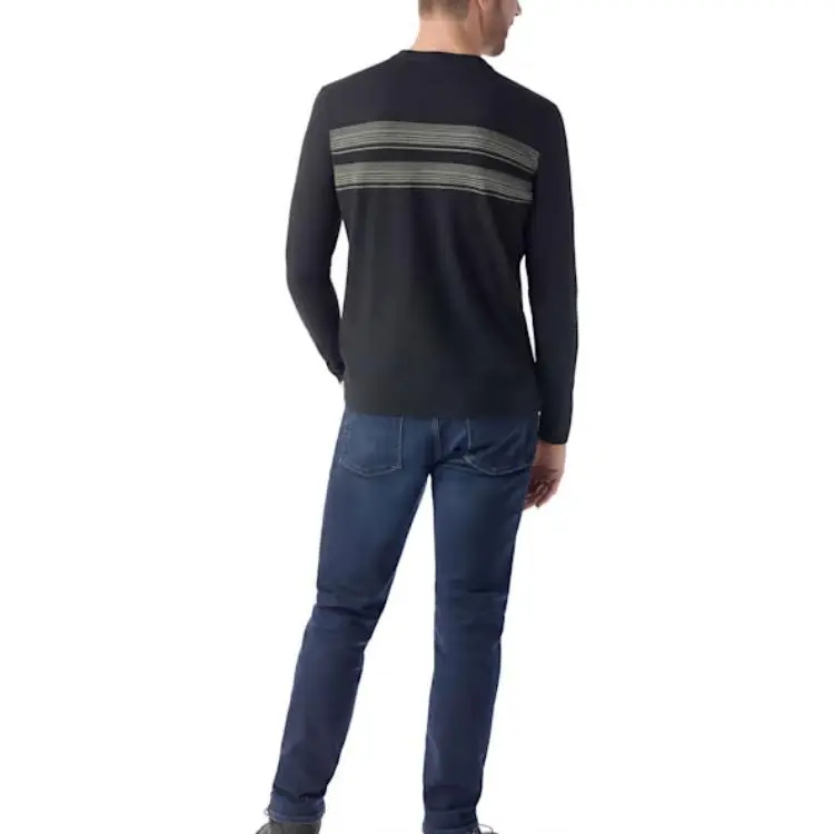 SMARTWOOL Sweater Men's Charcoal/Winter Moss-2