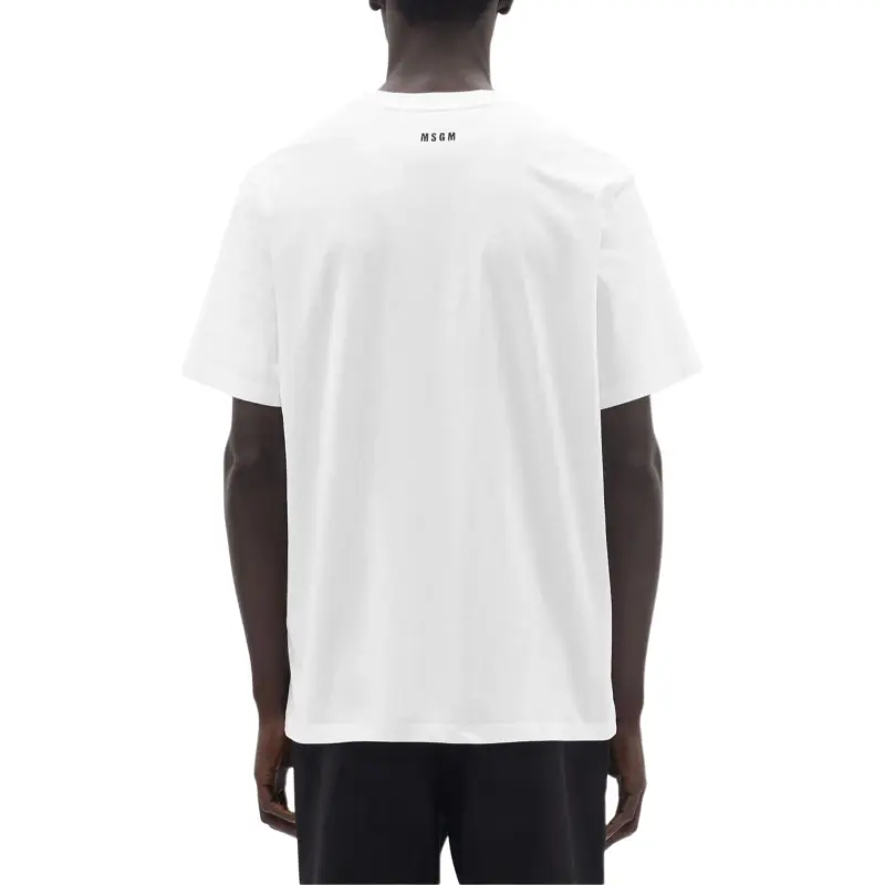 MSGM T Shirts Men White-2