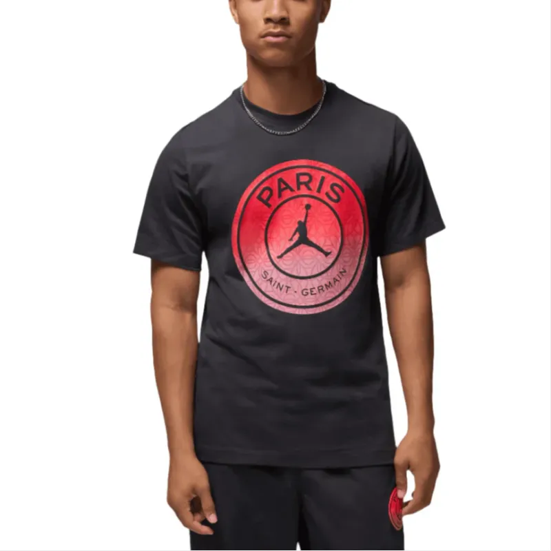 Jordan x PSG BRAND FW24 M J T Shirt Unisex Black-2