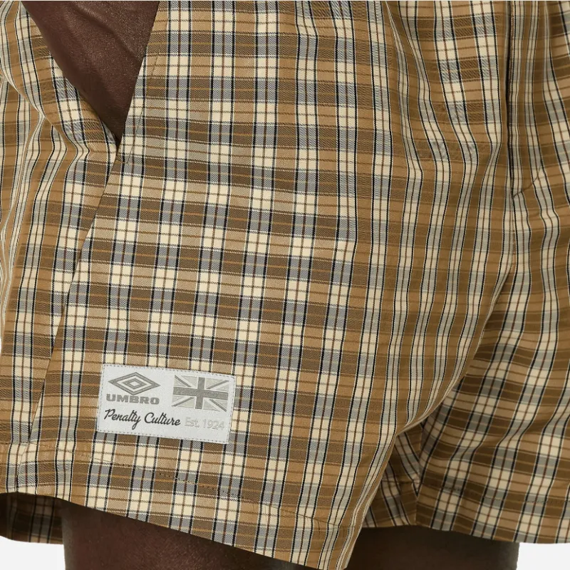 Umbro x Slam Jam SS24 Casual Shorts Men's Brown-4
