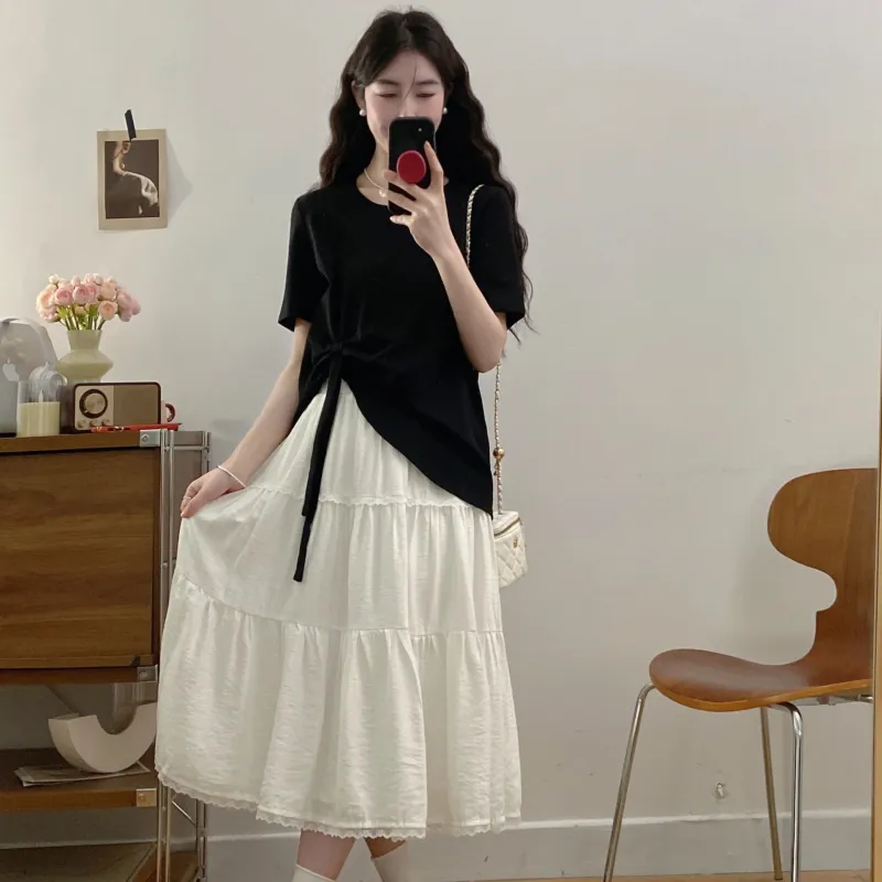 GULIANFEI Two Piece Skirt Sets Women's-2