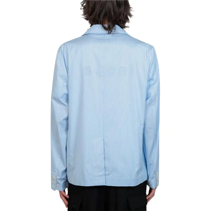 Sacai Jackets & Coats Men's Light Blue-1