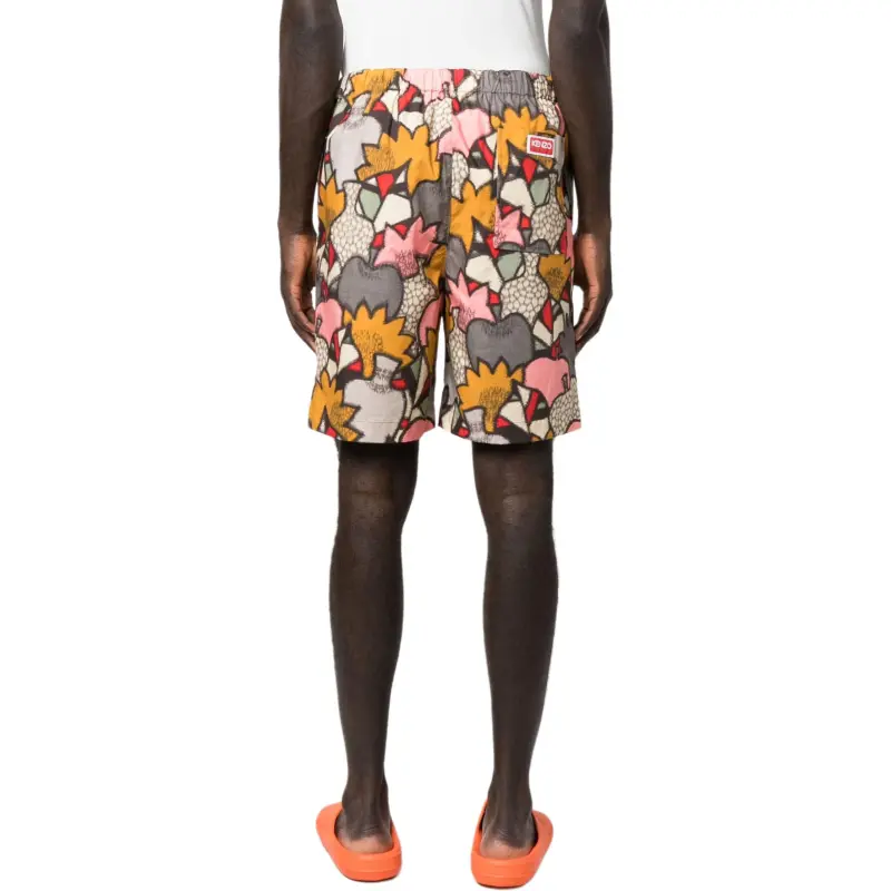KENZO Camo Graphic print Shorts-2
