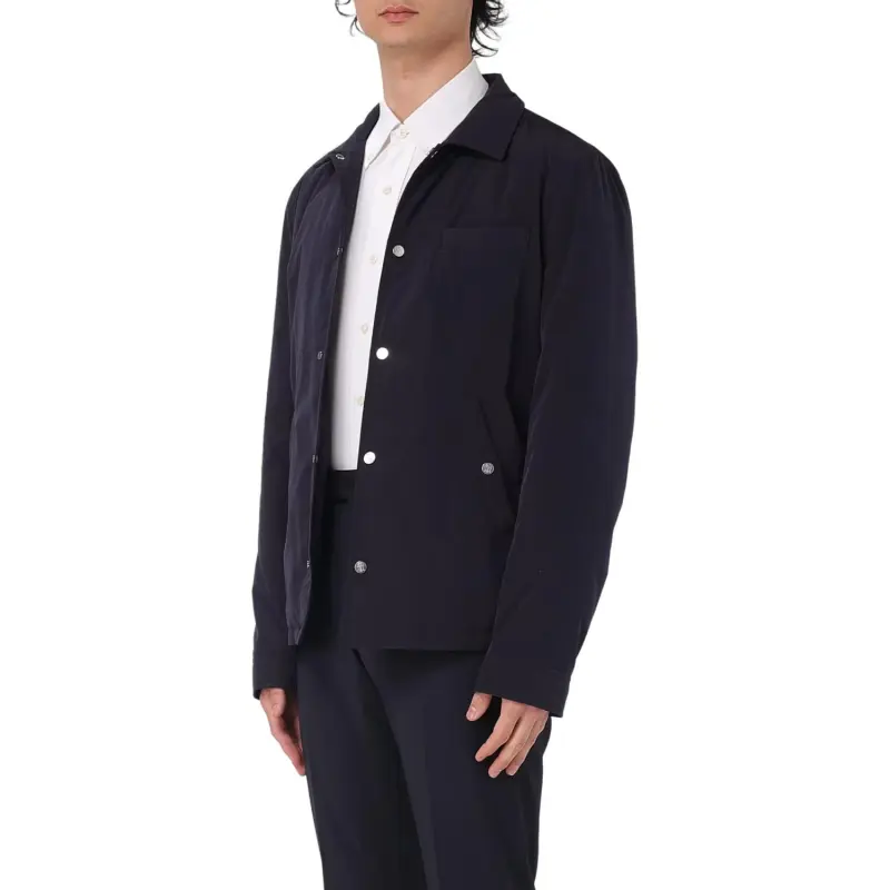 Brunello Cucinelli Water Resistant Shirt Style Padded Jacket-4