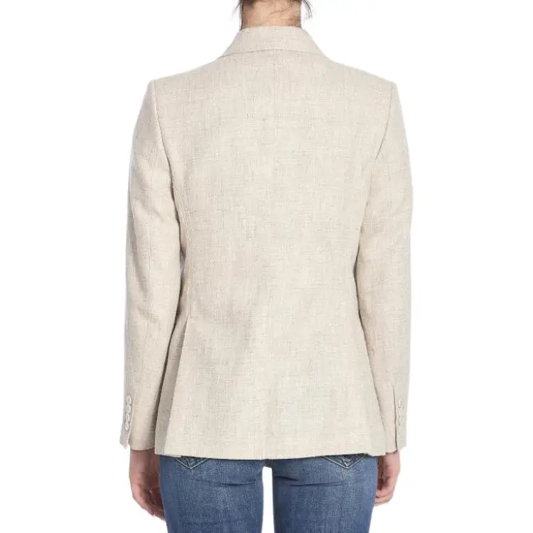 MaxMara Double Breasted Long Sleeved Jacket-1