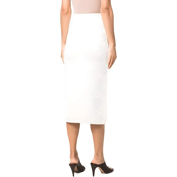 FENDI FW21 Midi Skirts Women's White-2