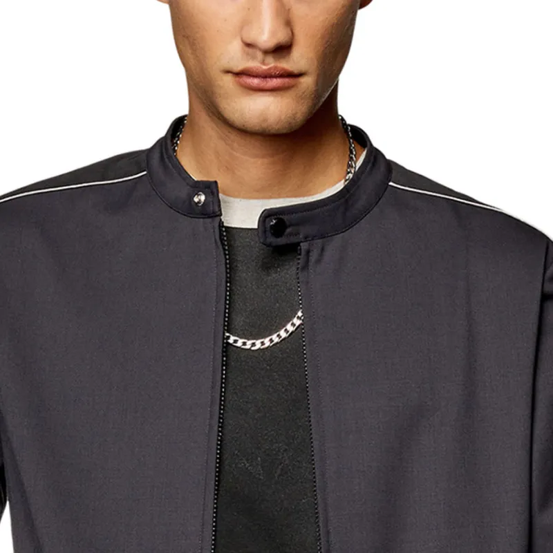 DIESEL J-Delvin Branded Zip-puller Jacket-4