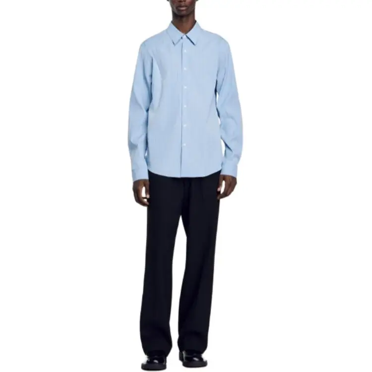 Sandro Pinstripe Shirt-2