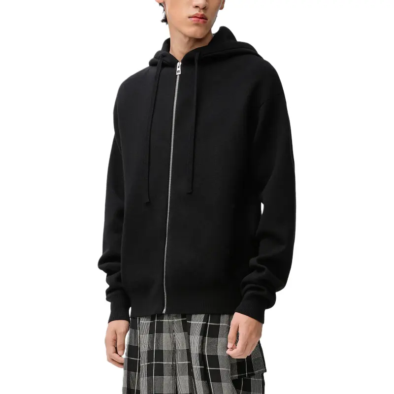 LOEWE Anagram Zip Up Hoodie-1