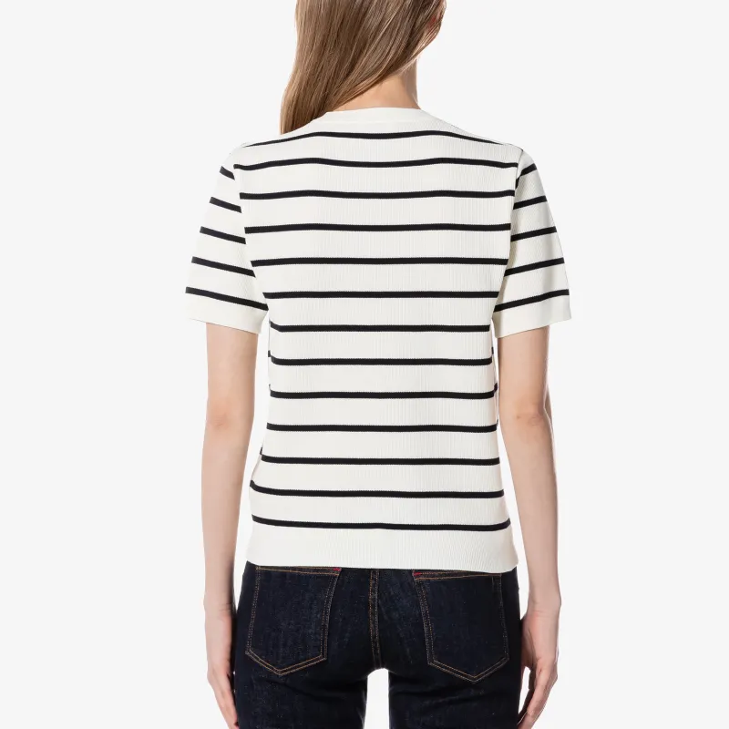 LACOSTE Knitwear Women's Black White-2