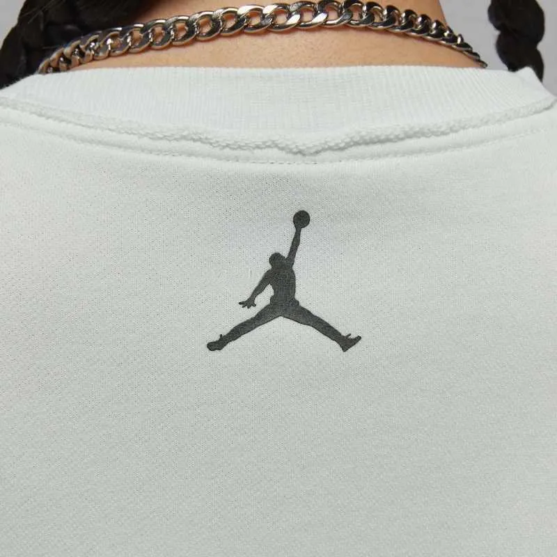 Jordan BRKLN FLC FT CREW 24 GC Sweatshirt Women's White-3