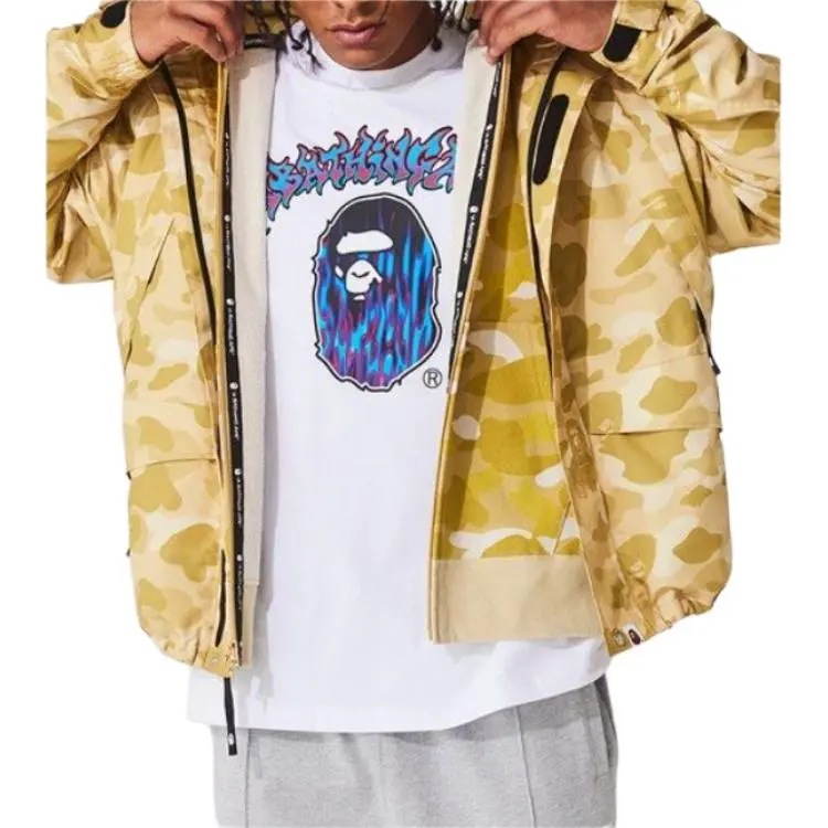 Bape Color Camo Shark Snowboard Jacket-3