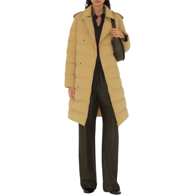 Burberry Midi Puffer Coat-1