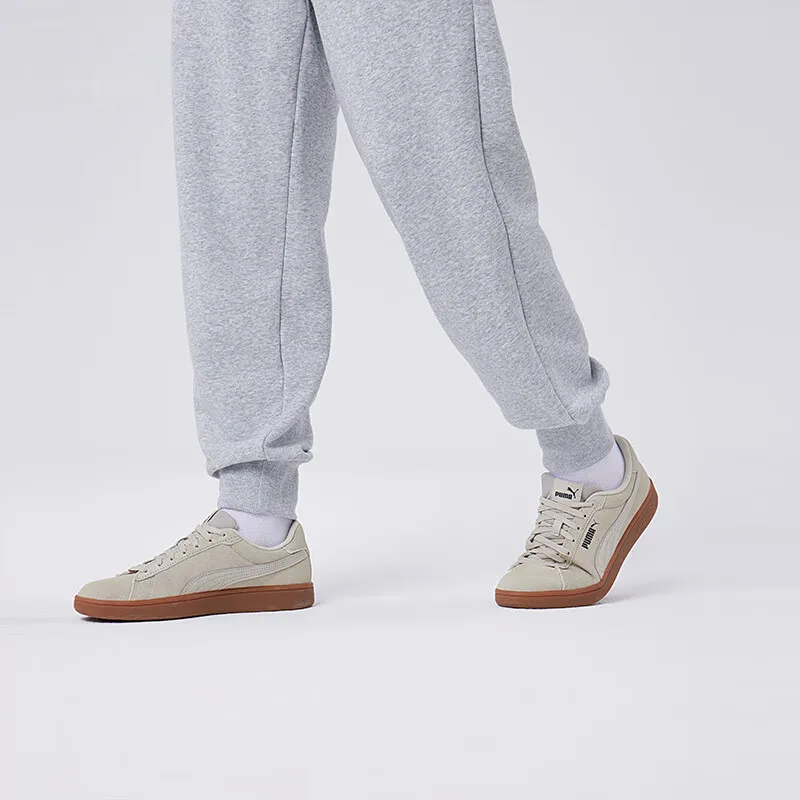 PUMA RELAXEDESS Knitted Sports Pants Men's Gray-3