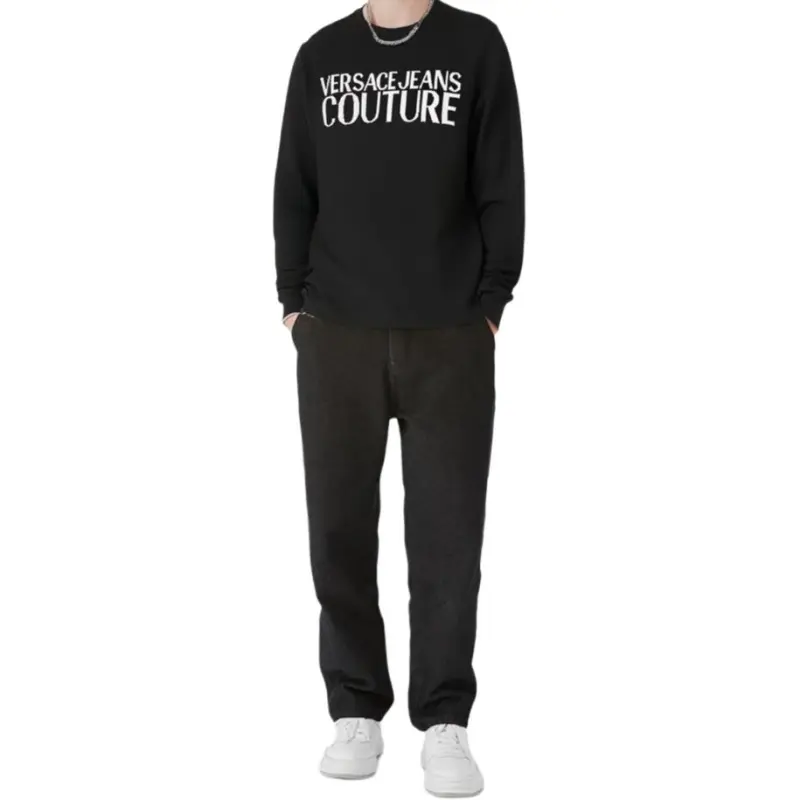 VERSACE JEANS COUTURE Knitwear Men's Black-3