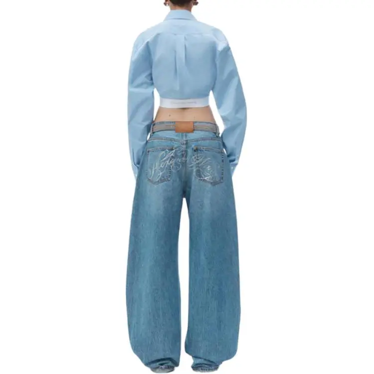 Alexander Wang Long Sleeved Cropped Shirt-3