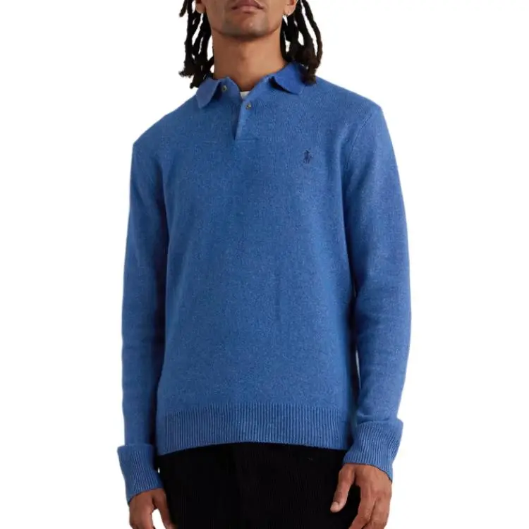 Polo Ralph Lauren Wool Blend Long Sleeve Polo-3