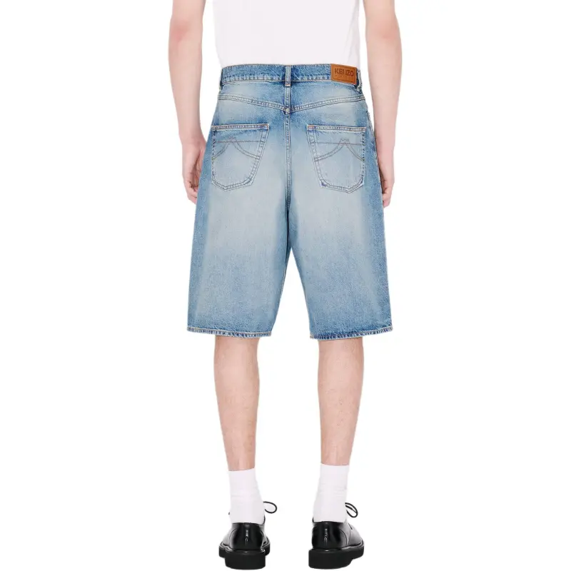 KENZO SS25 Denim Shorts Men's Blue-4