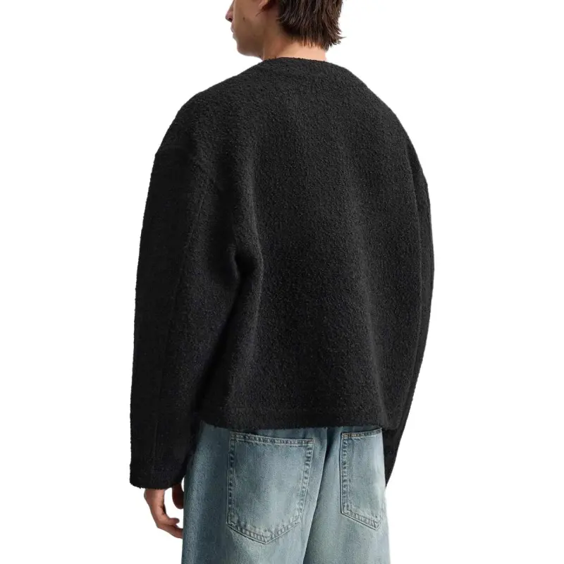 ZARA Sweaters Men Black-3