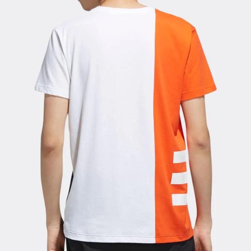 Adidas Neo T Shirt Men's White/College Navy-3