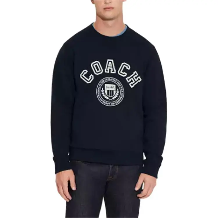 COACH FW22 Sweatshirt Men's Marine Blue-2