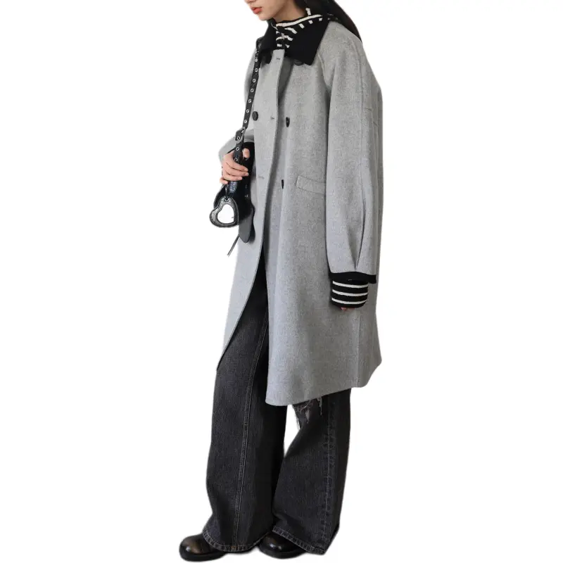 SUPERSCAPE Coats Women's Gray-2