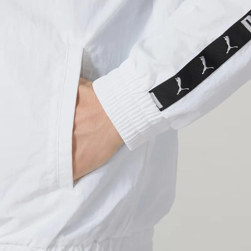 PUMA Jackets Men White-6