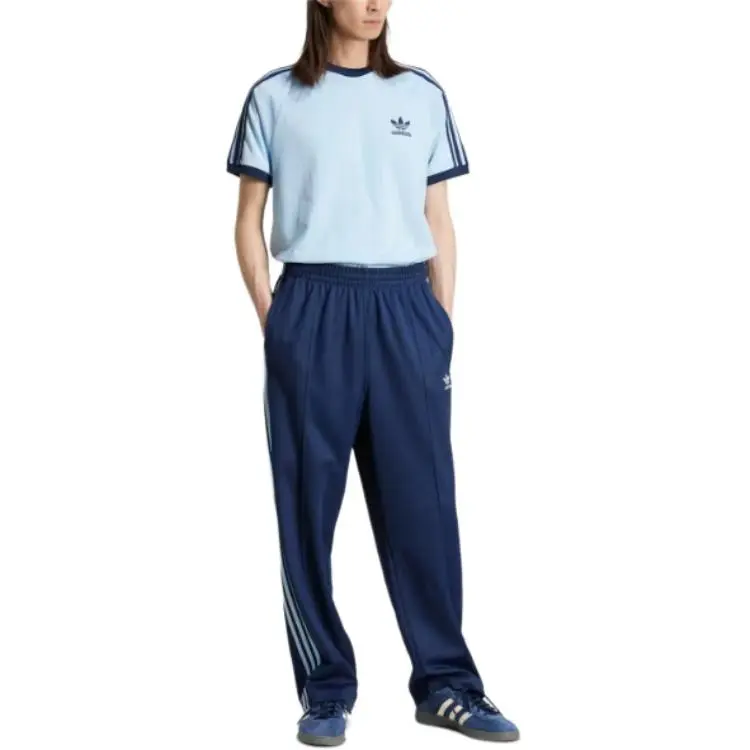 Adidas Originals ADICOLOR CLASSICS 3 STRIPES FW24 T Shirt Men's Blue-2