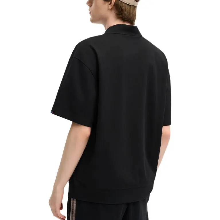 FILA ORIGINALE Polo Shirt Unisex Jet Black-4