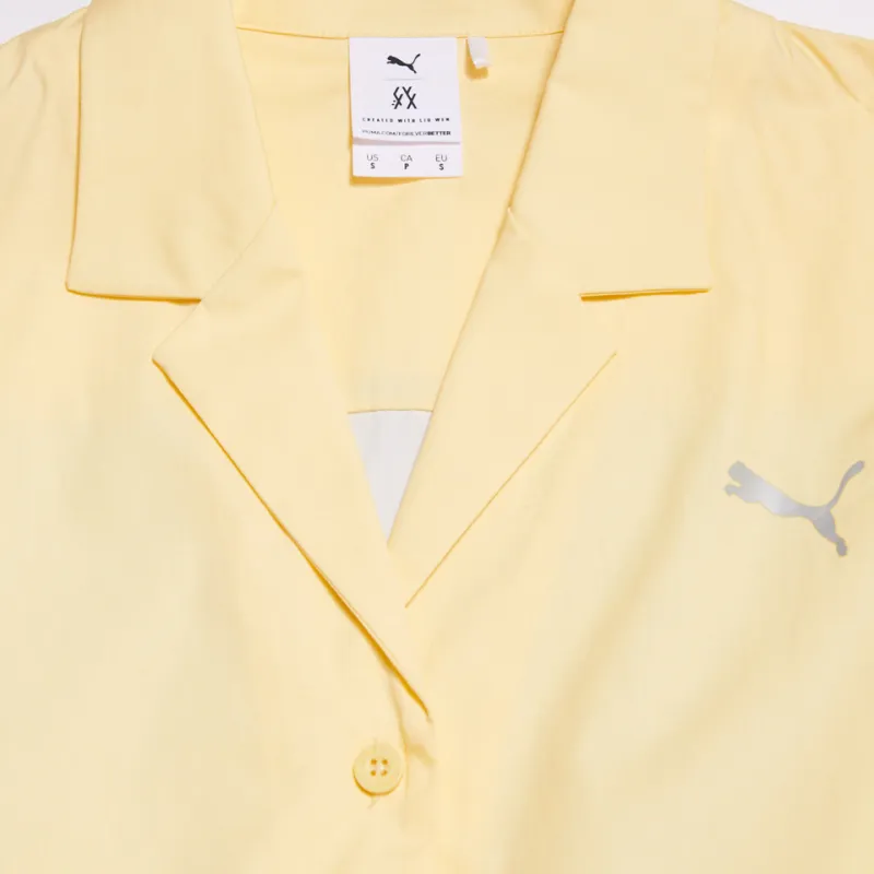 PUMA x LIUWEN Shirt Women's Yellow Cream-2