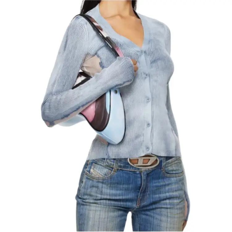 DIESEL Knitwear Women's Blue Gray-3