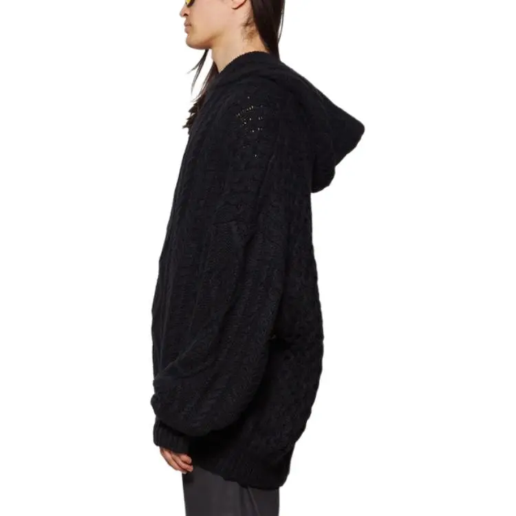 Fear Of God Essentials Cable Knit Hoodie-4