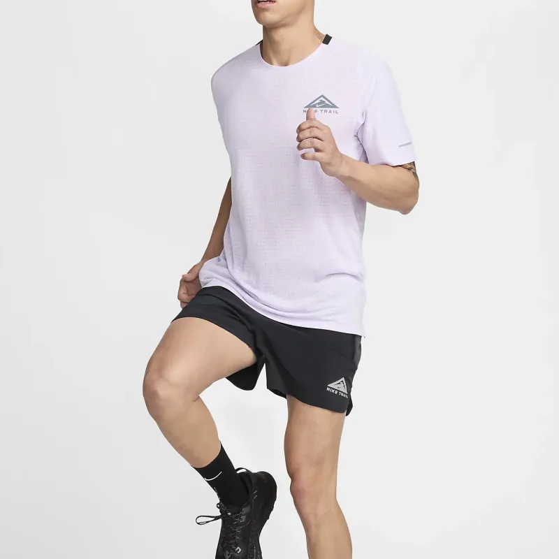 Nike Trail Solar Chase Men's Dri FIT Short Sleeve Running Top-2