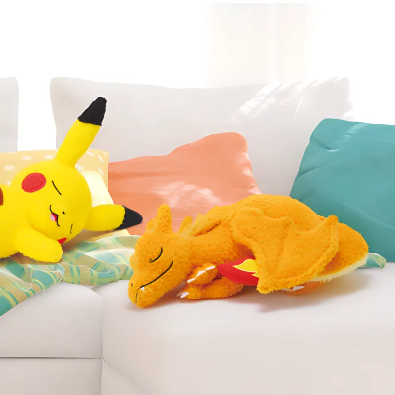 BANPRESTO Pokémon Charizard Relaxation Time Dolls Plush Doll 30cm High-1