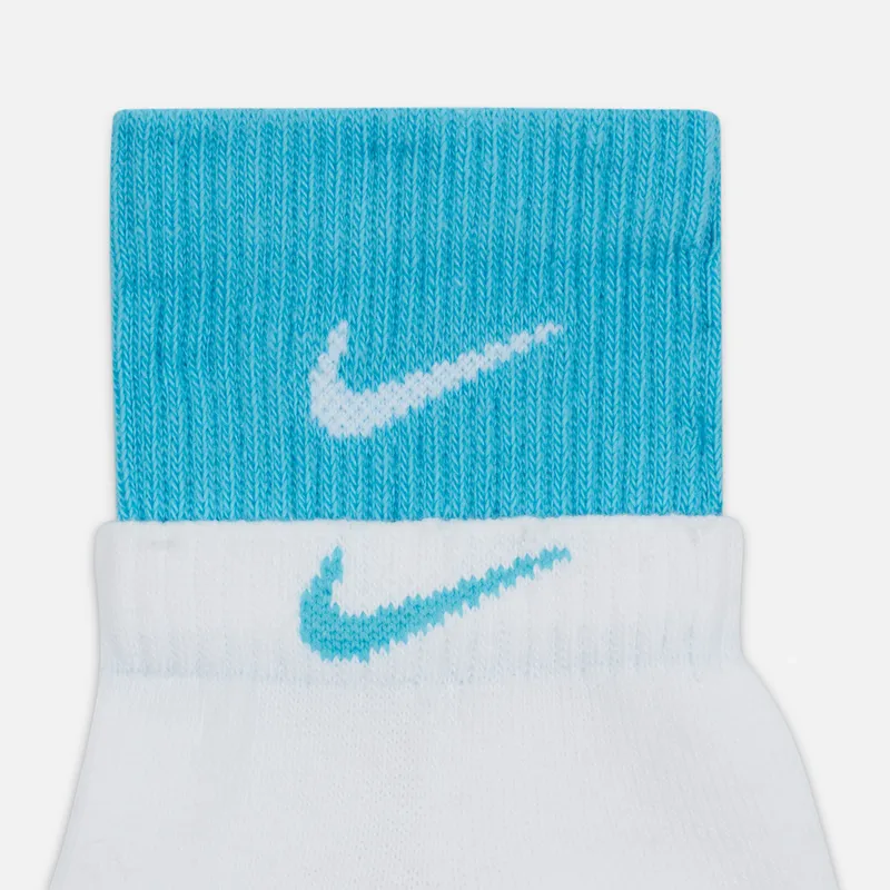 Nike Mid Calf Socks Unisex 1 Pack White-2