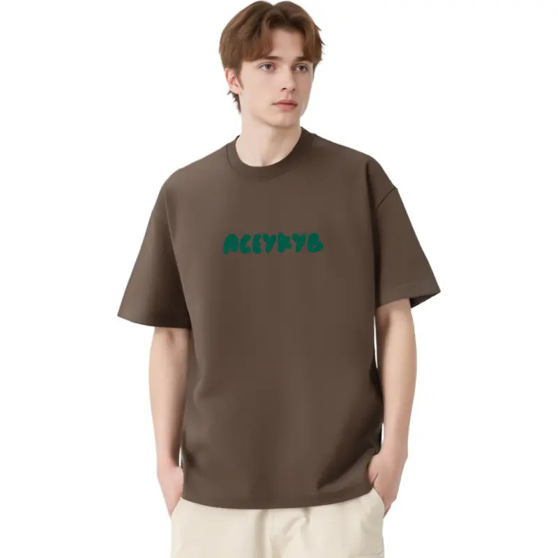 YK&YB T Shirts Unisex Coffee-2