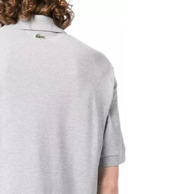 LACOSTE Polo Shirts Unisex Gray-4
