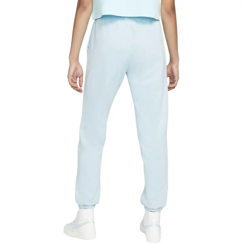 Nike Sportswear Essentials Series Knitted Sports Pants Women's Light Blue-1