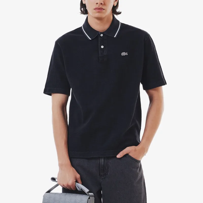 LACOSTE Polo Shirts Men Black-2