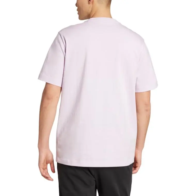 Adidas Lounge SS25 T Shirt Men's Ice Lavender-4
