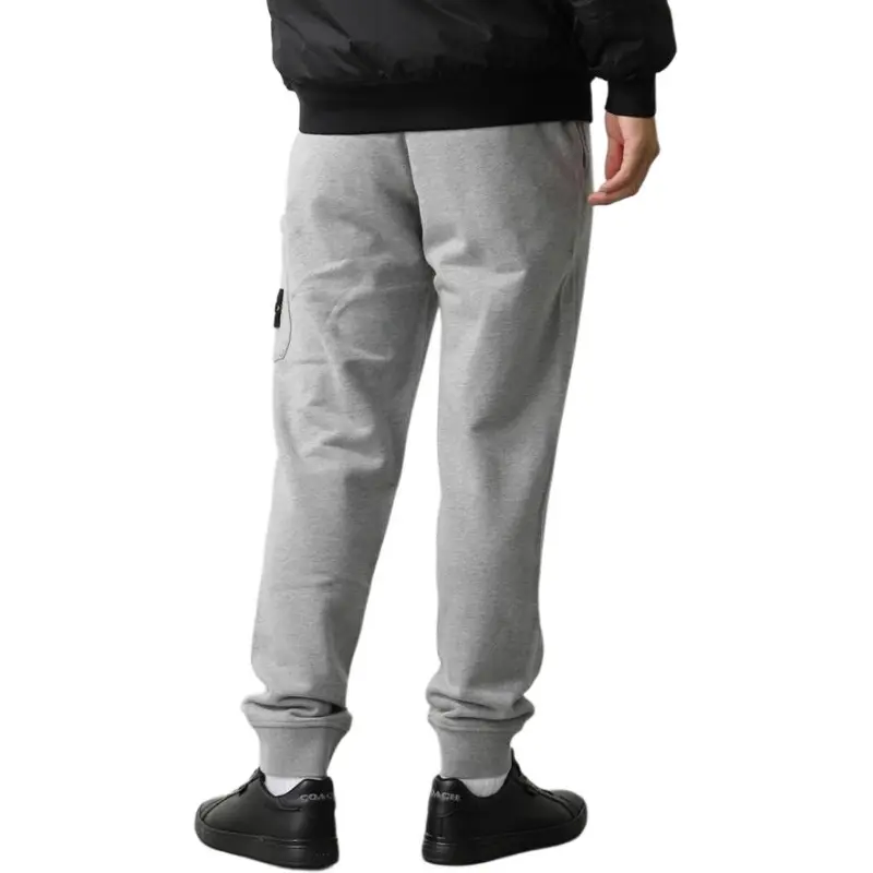STONE ISLAND Knitted Sweatpants Men's Gray-4