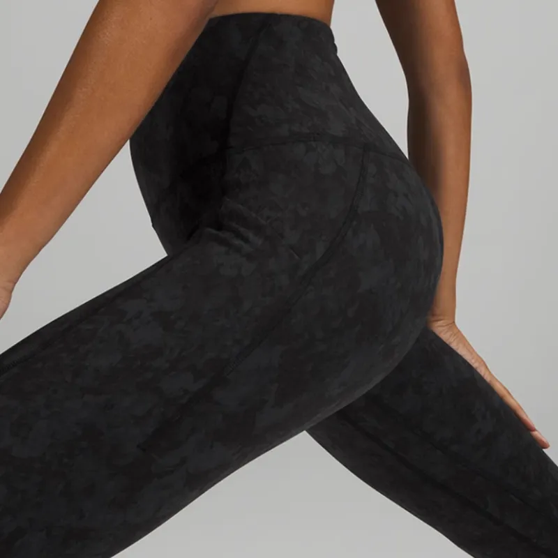Lululemon Align™ Yoga Pants Women's Camouflage Deep Carbon Multicolor-5