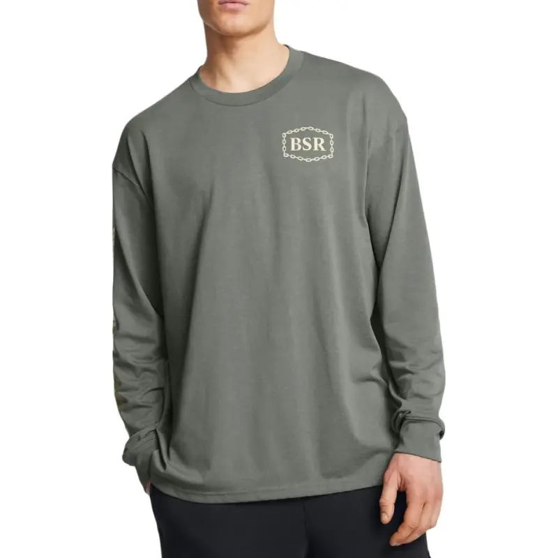 Under Armour Johnson Project Rock T Shirt Men's Clay Green-2