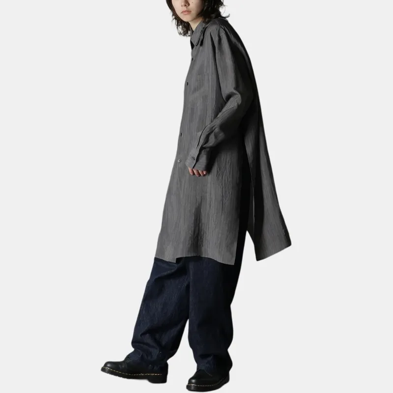 Yohji Yamamoto Ground Y FW24 Shirt Unisex Charcoal-6