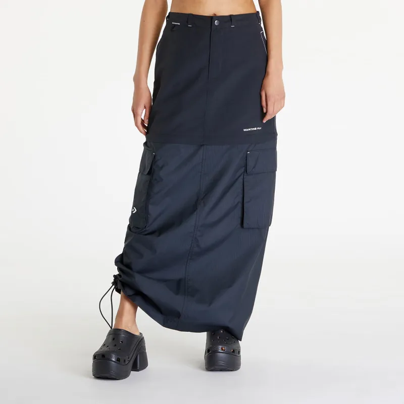 Converse x Martine Ali Casual Long Skirts Women's Black-2