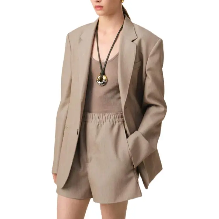 AMIPARIS Paris Single Breasted Tailored Blazer-3